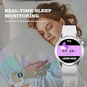 baratos Pulseiras Inteligentes-696 ZM34 Relógio inteligente 1.39 polegada Pulseira inteligente Bluetooth Podômetro Aviso de Chamada Monitor de Sono Compatível com Android iOS Feminino Masculino Chamadas com Mão Livre IP 67 Caixa