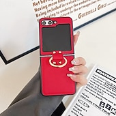 economico Cover Samsung-telefono Custodia Per Capovolgi Z 6 Z Flip 5 Z Flip 4 Z Flip 3 Per retro Fibbia ad anello Resistente agli urti Retrò TPU pelle sintetica
