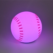 halpa Vedenalaiset valot-rgb kelluva led-urheilupallo yövalo, usb-ladattavat vedenpitävät uima-altaan valot lapsille, ulkopuutarha, uima-allas  &amp; lahja jalkapallo, koripallo ja baseball 6/4/2/1kpl
