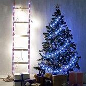 cheap USB String Lights-Remote Control USB Candy Color Peppermint Tube Christmas String Lights, 5m 50 LEDs - 8 Modes Waterproof Indoor/Outdoor Holiday Decoration for Tree, Garden, New Year Party