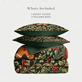baratos Quarto de Natal-Conjunto de capa de edredom de homem de gengibre tamanho queen king size 100% algodão conjunto de edredom de natal completo 3 peças capa de edredom e fronhas macias e respiráveis para crianças e adultos tema de feriado de natal