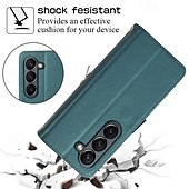 お買い得  サムスン用ケース-電話 ケース 用途 Zフリップ6 Z Flip 5 Z Flip 4 Z Flip 3 バックカバー スタンド付き ジッパ－ ストラップ付き レトロ風 TPU PUレザー