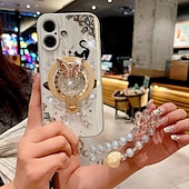 お買い得  iPhone用ケース-電話 ケース 用途 iPhone 16 Pro Max プラス iPhone 15 プロマックスプラス iPhone 14 Pro Max iPhone 14 Pro Max Plus iPhone 13 Pro Max バックカバー スタンド付き 磁石バックル ワイヤレス充電をサポート レトロ風 TPU PC
