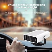 preiswerte Autoheizgeräte-Auto-Defroster/Defogger, tragbarer Auto-Heizungslüfter, Defroster/Defogger, Kühl- und Heizlüfter, Warmluftgebläse, 12 V/24 V, 120 W