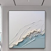 preiswerte Abstrakte Gemälde-Ölgemälde handgefertigte abstrakte Leinwandkunstgemälde handgefertigtes nautisches Ölgemälde auf Leinwand große Segelschiffgemälde Wandkunst modernes Seelandschaftsgemälde für Schlafzimmer-Bürodekoration