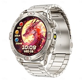 cheap Smartwatch-KC86 Smart Watch 1.43 AMOLED Screen 1ATM Waterproof Compass Altitude Barometer LED Flashlight Sports Watch