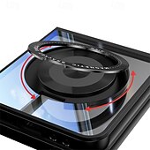 levne Pouzdra pro Samsung-telefon Carcasă Pro Z Flip 7 Z Flip 6 Z Flip 5 Zadní kryt se stojánkem Nárazuvzdorné Retro TPU PC