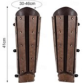 cheap Footwear-Retro Vintage Medieval Leg Brace Boot Covers Leg Guards Fancy Dress Men&#039;s Unisex Viking Carnival Masquerade Performance Stage Renaissance Fair Adults&#039; Legguards