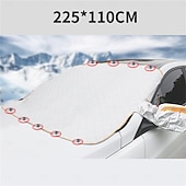 economico Parasole e aletta parasole per auto-telo copriauto invernale telo copriauto antigelo auto mezzo garage protezione grandine parabrezza protezione solare con magnete set invernale auto