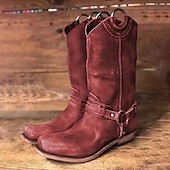 abordables Calzado-Retro Antiguo Medieval Renacimiento Zapatos bota vaquera Botas planas de jazz Feria del Renacimiento Pirata élfico Remache Hombre Mujer Pirata Steampunk Víspera de Todos los Santos Carnaval Mascarada