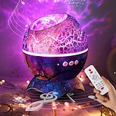preiswerte Projektorlampe und Laser-Projektor-Star Galaxy Projektor Licht Planetenprojektor Bluetooth Lautsprecher Ferngesteuert Laserlichtprojektor Hochzeit Party Weihnachten Mehrere Farben