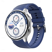 Недорогие Смарт-часы-DT WATCH X Умные часы 1.43 дюймовый Смарт Часы Bluetooth Педометр Напоминание о звонке Фитнес-трекер Совместим с Android iOS Мужчины Длительное время ожидания Хендс-фри звонки Водонепроницаемый IP 67