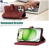 economico Cover per iPhone-telefono Custodia Per iPhone 16 Pro Max Plus iPhone 15 Pro Max Plus iPhone 14 13 12 11 Pro Max Plus Mini iPhone 14 Pro Max iPhone 13 12 11 Pro Max Per retro Con supporto Cerniera con cordino Retrò