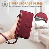 levne Ostatní pouzdra-telefon Carcasă Pro Google Pixel 9 Pro Pixel 9 Pro XL Pixel 8 Pro Pixel 8 Pixel 9 Pixel 7 Pixel 7 Pro Pixel 6 Pixel 6 Pro Pouzdro na peněženku se stojánkem Zip Ochrana celého těla Retro TPU PU kůže