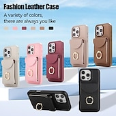 abordables Carcasas iPhone-teléfono Funda Para iPhone 16 Pro Max Plus iPhone 15 Pro Max Plus iPhone 14 13 12 11 Pro Max X XR XS 8 7 Plus iPhone 14 Pro Max iPhone 13 12 11 Pro Max Funda Trasera Soporte para Anillo con cordón