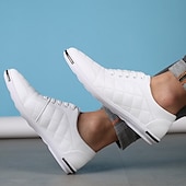 baratos Ténis para Homem-tênis masculino casual acolchoado - azul marinho, design com cadarço, confortável e leve, perfeito para uso diário