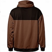 baratos moletons 3d masculinos-Homens Vaca Moletom Moletons camisolas Moletom Manga Longa Moletom com capuz Com Capuz Vaqueiro Impressão 3D Esportes Streetwear Castanho Avermelhado Azul Bolsos Impressão 3D Outono Inverno Designer