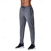 levne Běžecké kalhoty a legíny-Pánské Tepláky Koşu Pantolonları Trekingové kalhoty Šňůrky Elastický pas Kapsa na zip Kalhoty Venkovní Sporty a outdoor Sportovní Podzim Rychleschnoucí Lehká váha Yumuşak Maratón Běh Cvičení Na míru