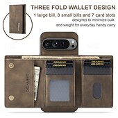 levne Ostatní pouzdra-telefon Carcasă Pro Pixel 9 Pro Pixel 9 Pro XL Pixel 8 Pro Pixel 8 Pixel 9 Pixel 7 Pixel 7 Pro Pixel 6 Pixel 6 Pro Pixel Fold Zadní kryt se stojánkem Oddělitelný Magnetické Retro TPU PU kůže