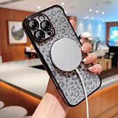 お買い得  iPhone用ケース-電話 ケース 用途 iPhone 16 Pro Max プラス iPhone 15 プロマックスプラス iPhone 14 13 12 Pro Max Plus iPhone 14 Pro Max iPhone 13 12 Pro Max バックカバー 磁石バックル ワイヤレス充電をサポート 耐衝撃 レトロ風 仕上げ