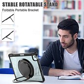 abordables Housses et coques pour iPad-Tablette Etuis coque Pour Apple iPad Air 11&quot; (2024) iPad Air 13&quot; (2024) iPad Pro 11&quot; (2024) iPad Pro 13&quot; (2024) iPad 10.9&#039;&#039; 10ème iPad Air 5e ipad 9th 8th 7th Generation 10.2 inch iPad Pro 4ème