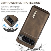 levne Ostatní pouzdra-telefon Carcasă Pro Pixel 9 Pro Pixel 9 Pro XL Pixel 8 Pro Pixel 8 Pixel 9 Pixel 7 Pixel 7 Pro Pixel 6 Pixel 6 Pro Pixel Fold Zadní kryt se stojánkem Oddělitelný Magnetické Retro TPU PU kůže