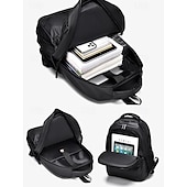 billiga Ryggsäckar-vattentät business laptop ryggsäck för män – elegant väska med flera fack med usb-laddningsport för arbete och resor