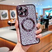 お買い得  iPhone用ケース-電話 ケース 用途 iPhone 16 Pro Max プラス iPhone 15 プロマックスプラス iPhone 14 13 12 Pro Max Plus iPhone 14 Pro Max iPhone 13 12 Pro Max バックカバー 磁石バックル ワイヤレス充電をサポート 耐衝撃 レトロ風 仕上げ