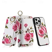 tanie Etui do iPhone&#039;ów-telefon Kılıf Na iPhone&#039;a 16 Pro Max Plusa iPhone&#039;a 15 Pro MaxPlus iPhone 14 13 12 11 Pro Max Plus Mini iPhone 14 Pro Max iPhone 13 12 11 Pro Max Osłona tylna Etui na karty portfela Zamek z paskiem