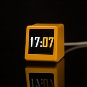 economico Computer e ufficio-orologio portatile intelligente wifi stazione meteo display meteo temperatura umidità orologio decorazioni da tavolo