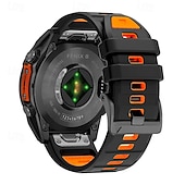 preiswerte Garmin-Uhrenarmbänder-Uhrenarmband für Garmin Fenix 8 47mm 51mm 7X 6 6X Pro Epix Pro Instinct 2X Approach S70 S62 S60 Forerunner 955 945 Epix Marq Descent Quatix 22mm 26mm Silikon Ersatz Gurt Quick Fit Verstellbar