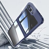 お買い得  サムスン用ケース-電話 ケース 用途 Zフリップ6 Z Flip 5 ウォレットカードケース 耐衝撃 レトロ風 TPU PC