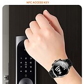 baratos Smartwatch-696 H19 Relógio inteligente 1.95 polegada Relógio inteligente Bluetooth Podômetro Aviso de Chamada Monitor de Sono Compatível com Android iOS Masculino satélite Chamadas com Mão Livre Câmera IP 67