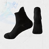 abordables Calcetines de running-Calcetines Deportivos Calcetines para correr 1 Par Corto Hombre Calcetines A prueba de resbalones Transpirable Reductor del Sudor Cómodo Entrenamiento de gimnasio Fútbal Corriendo Correr Ciclismo