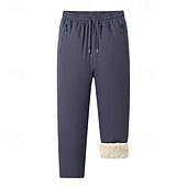 abordables Pantalones de deporte-Hombre Pantalones deportivos Pantalones de Deporte Pantalones Bolsillo Correa Cintura elástica Plano Comodidad Transpirable Longitud total Deporte Diario Moda Casual Negro Gris Microelástico
