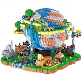 Недорогие Конструкторы-rchitecture global village micro building block set5452pcs - архитектурные модели игрушки подарки для детей и взрослых