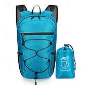 economico Zaini e borse-15 L Zaino giornaliero Zaino per escursioni Cerniera Multi-tasche Impermeabile alla pioggia Design Anatomico Indossabile Durevole Esterno Escursionismo Campeggio Militare Nylon Grigio scuro Nero Blu
