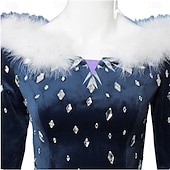 cheap Women&#039;s Costumes-Frozen Princess Elsa Anna Dress Cosplay Costume Cosplay Costume Movie Cosplay for Women&#039;s Adults&#039; Masquerade Bachelorette Party