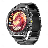 cheap Smartwatch-KC86 Smart Watch 1.43 AMOLED Screen 1ATM Waterproof Compass Altitude Barometer LED Flashlight Sports Watch