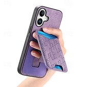 economico Cover per iPhone-telefono Custodia Per iPhone 16 Pro Max Plus iPhone 15 Pro Max Plus iPhone 14 13 12 11 Pro Max Plus Mini iPhone 14 Pro Max iPhone 13 12 11 Pro Max Per retro Porta carte di credito Con supporto Slot