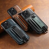 abordables Coques iPhone-téléphone Coque Pour iPhone 16 Pro Max Plus iPhone 15 Pro Max Plus iPhone 14 13 12 11 Pro Max Plus iPhone 14 Pro Max iPhone 13 12 11 Pro Max Coque Arriere Avec Support avec dragonne Fente pour carte