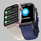 cheap Smartwatch-ET570 Smart Watch ECG Bluetooth Call AI Voice SOS Non-invasive Blood Glucose Health Monitor 1.96inch Sport Smartwatch