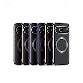 levne Ostatní pouzdra-telefon Carcasă Pro Pixel 9 Pro Pixel 9 Pro XL Pixel 8 Pro Pixel 8 Pixel 9 Zadní kryt Magnetické Podpora bezdrátového nabíjení Nárazuvzdorné Retro TPU Pokování