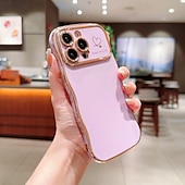 abordables Carcasas iPhone-teléfono Funda Para iPhone 16 Pro Max Plus iPhone 15 Pro Max Plus iPhone 14 13 12 11 Pro Max Plus iPhone 14 Pro Max iPhone 13 12 11 Pro Max Funda Trasera Antigolpes Retro Enchapado