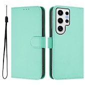 Недорогие Чехлы для Samsung-телефон Кейс для Назначение S24 Ultra S24 Plus S24 S24 ФЭ S23 S22 S21 S20 Ultra Plus FE А55 А35 А25 А15 5Г A54 A34 A14 A72 A52 A32 A22 A12 A53 A33 A23 A13 S25 Ультра Откидная крышка