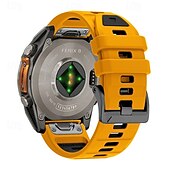preiswerte Garmin-Uhrenarmbänder-Uhrenarmband für Garmin Fenix 8 47mm 51mm 7X 6 6X Pro Epix Pro Instinct 2X Approach S70 S62 S60 Forerunner 955 945 Epix Marq Descent Quatix 22mm 26mm Silikon Ersatz Gurt Quick Fit Verstellbar