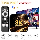 cheap TV Boxes-Android 12 TV Box TX98 PRO Bluetooth 4.0 4K 4K 8K RK3328 4GB 64GB