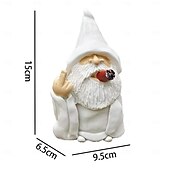 halpa Alennus $30:een-puutarhatonttu polyresin figuurit koristeet röyhkeät puutarhatontut tontut, tupakoiva tontut veistos hauska puutarhatontu säänkestävä