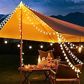 Недорогие Питание от батареек-10м 80 LED светодиодные шары на батарейках наружные струнные огни для вечеринок садов и праздничного декора