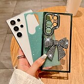 cheap Samsung Cases-Phone Case For S24 Ultra S24 Plus S24 S23 S23 Ultra S23 Plus S22 S22 Plus  Ultra A55 A35 A25 A15 5G S25 Ultra Back Cover Bling Glitter Shiny Shockproof Retro TPU